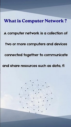 What is Network? 🌐 Explained in 30 Seconds