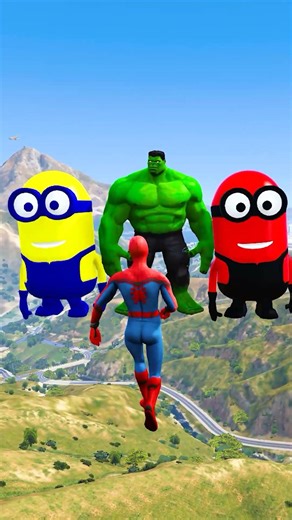 Spiderman Chaos in GTA 5 😂 | Euphoria Physics Funny EP 142