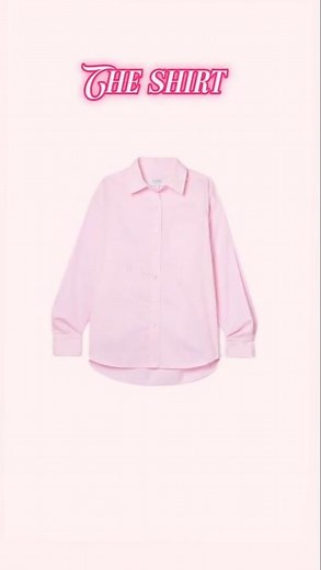 Pink shirt outfit ideas 💫🌷 #shorts