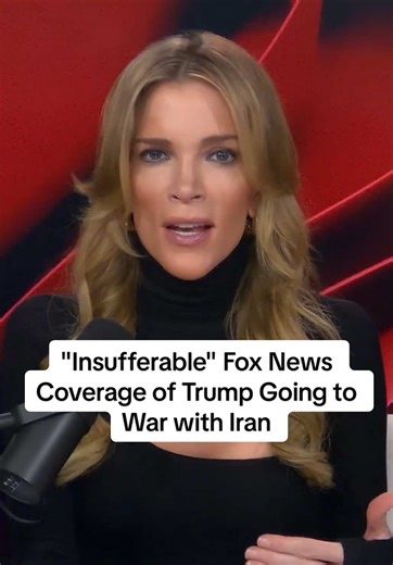#MegynKelly slams “insufferable” Fox News coverage of Trump going to war with Iran: “Utterly unhelpful.” Subscribe and watch the FULL show on YouTube.com/MegynKelly. #MegynKellyShow