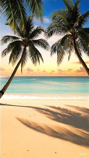 Beautiful Sea Beach View | Relaxing Ocean Waves | Paradise Beach Scenery 4K