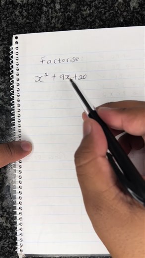 Factorise #stemtok #education #stem #mathematics