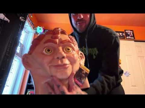 Trick or treat studios slappy mask night of the living dummy 1996 tv series goosebumps 🕸️🕸️🎃🕸️