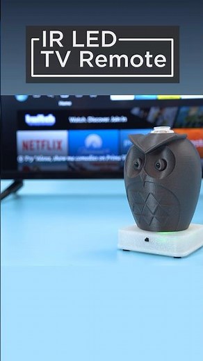 TV Remote with #CircuitPython learn.adafruit.com/owl-ir-tv-remote #3dprinting