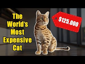 The Ashera Mystery 🐱💎 | Uncovering the World’s Most Expensive Cat #Ashera #LuxuryCat
