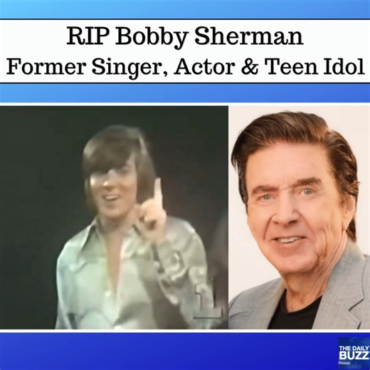 #BobbySherman, one of the top teen idols of late 1960s and early ’70s, has died following a battle with kidney cancer. His wife posted the news on Instagram, noting that “Bobby left this world holding my hand.” He was 81. Bobby’s career got its jump start when he was cast on the ABC rock ’n’ roll show ‘Shindig!’ in the mid ’60s. He had four Top 10 hits on the Billboard Hot 100 chart, ‘Little Woman,’ ‘Julie,' 'Do Ya Love Me,’ ‘Easy Come, Easy Go,’ and ‘La La La (If I Had You.)’ He had six albums 