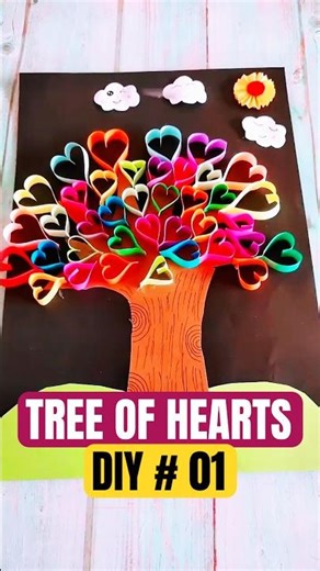 Your own Beautiful Heart Tree : Easy DIY at Home !