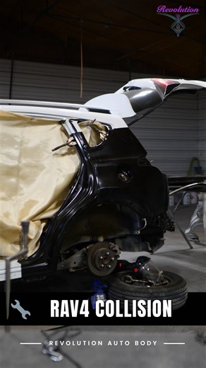 🚘💥 Catching more than the obvious. This RAV4 came in for collision repair, and during our inspection we spotted hail damage the owner didn’t even know about. We got it documented, inspected, and fully compensated so every bit of damage is taken care of. This reel is just the beginning — soon it’ll be moving through repair, prep, paint, and detailing on its way back to looking brand new again. At Revolution, we don’t just fix the problem… we look out for the whole vehicle. 💪✨ 📞 Call us today 