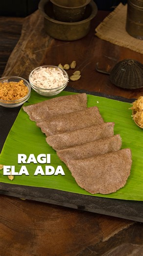 1.4M views · 5.6K reactions | Soft, healthy and naturally sweet This Ragi Ela Ada is a nutritious twist on a traditional favourite! Want the full detailed step-by-step recipe? Comment ‘Recipe’ in the comments!  | Home cooking | Facebook