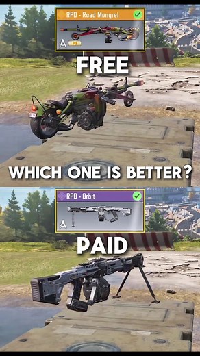 Free Legendary RPD vs Paid Epic RPD Comparison