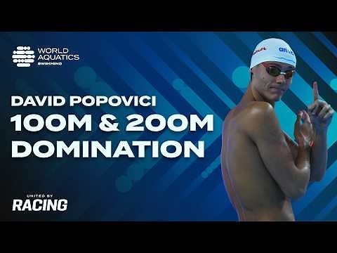 Popovici Dominates the 100m & 200m Freestyle | World Championships Singapore 2025