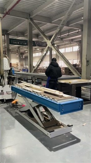 Hydraulic Scissor Lift Roller Conveyor Table