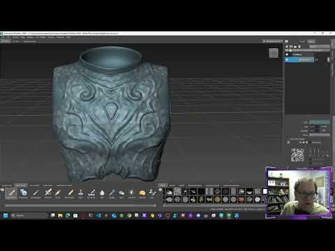 3DS Max to Mudbox - Full process Part 5 Painting in Mudbox