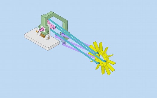 一种可以控制旋转位置的机构，一起看看吧！