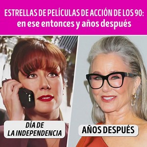 18K views · 153 reactions | Estrellas de películas de acción de los 90: en ese entonces y años después | Genial Entertainment | Facebook