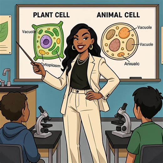 “Cells might be tiny, but they run the world 🌍! In this full lesson, we break down plant & animal cells, learn what each organelle does, and make it stick with easy comparisons bilingual vocab 🧬✨. Perfect for 8th graders (and anyone who wants a science refresh)! Grab your notebook 📓, hit play ▶️, and let’s lock in! #ItsYaGirlChellyAcademy #ScienceMadeEasy #MiddleSchoolScience #8thGrade #Tutoring #Cells #Biology #Education” #Science #MiddleSchool #Tutoring #Notes #TeacherTok