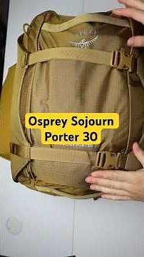 Osprey Sojourn Porter 30L Backpack (unpack with me)