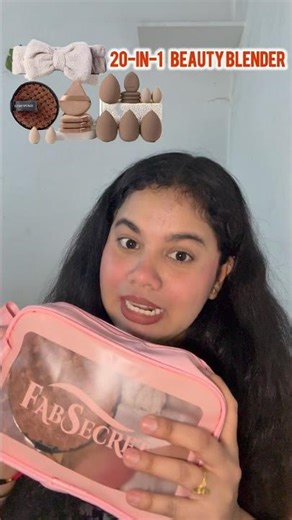 20-in-1 Beauty Blender Set Review Budget Friendly#ytshorts #reels #fypシ #viral #makeup