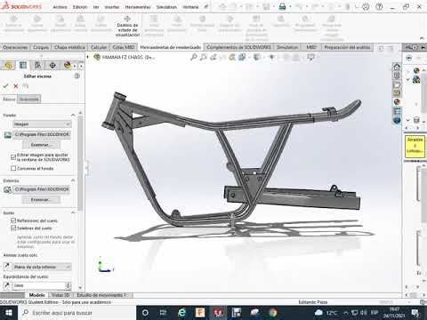 From SolidWorks to Generative Design | FZR 500 Frame Evolution