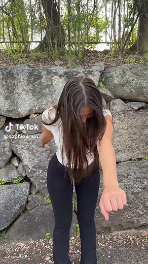 Sophie Rain Dance Moves by the Canal