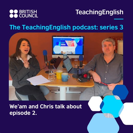 Coming on Friday 22 March, the #TeachingEnglish: Podcast series 3, Episode 2. Listen to previous episodes here: https://www.teachingenglish.org.uk/professional-development/podcast/teaching-english Karen 😀 | TeachingEnglish - British Council
