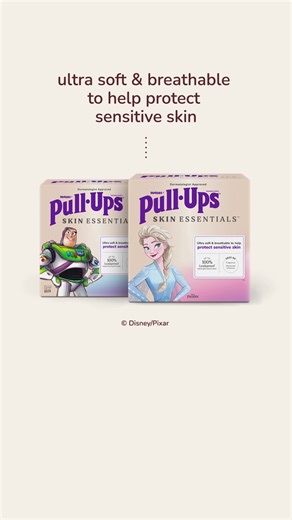 292K views | Pull-Ups® Skin Essentials™ are ultra-soft & breathable to help protect Big Kid's® sensitive skin so they can be their best. | Pull-Ups® | Facebook
