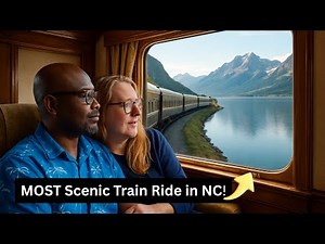 6 Hours on a LUXURY Train Across the SMOKY MOUNTAINS...and WOW!