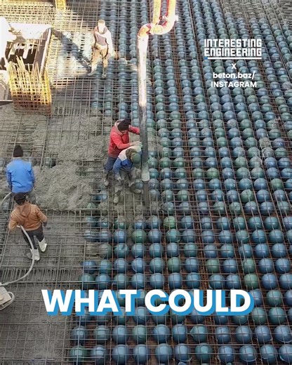 Bubble deck construction. | Interesting Engineering