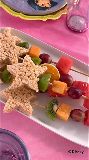 8.1K views · 33 reactions | Create a simple and healthy, magic wand fruit skewers, a party snack that requires no baking. This delicious snack can be made ahead of time or can serve as a fun party activity for guests https://bit.ly/444rTwm ✨ | Party City | Facebook