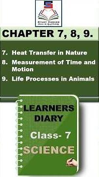 Class 7 SCIENCE Learners Diary Chapter 7 8 & 9 Shorts NCERT PM Shri Kendriya Vidyalaya 2025 26