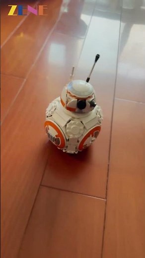 ZENE Bricks Power Up your BB8 #lego #starwars Astromech Droid #75452