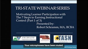Motivating Learner Participation with The 7 Steps to Earning Instructional Control (Part 1 of 3)