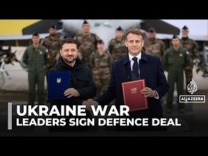 Ukraine signs 10‑year deal with France to buy 100 Rafale fighter jets