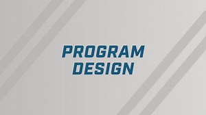PROGRAM DESIGN - NSCA TV