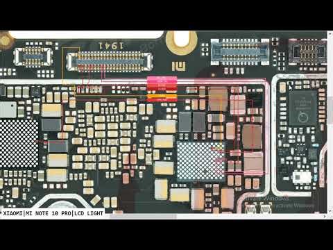 XIAOMI MI NOTE 10 PRO LCD Light & Display Problem No Graphics Black Screen Hardware Solution