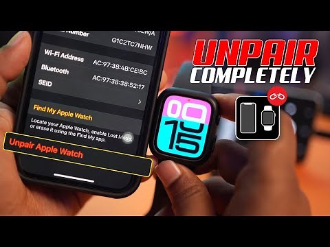 Unpair Your Apple Watch Completely from iPhone | Step-by-Step Guide to Unpair Apple Watch