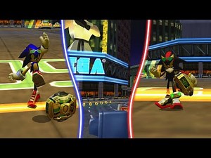 Sonic Riders Zero Gravity: Regravitified - '90s Boulevard (Multiplayer Race)