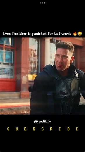 Even Punisher is panished for bad words 🔥😂 | JS Editz | #shorts #jseditz #viral #marvel #spiderman