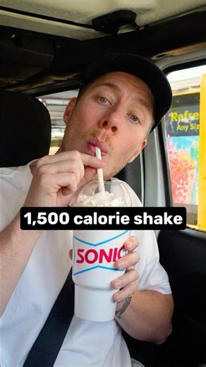 I Tried the 1,500 Calorie Sonic Shake