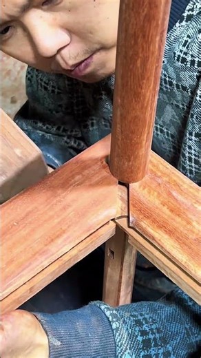 Chair panel corner installation