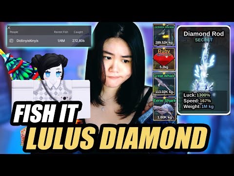 REVIEW DIAMOND ROD dan COMBO REELER II REELER I auto NAIK SECRET [ FISH IT ROBLOX ]