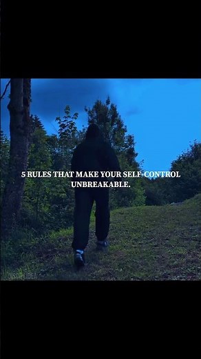 5 Rules to Build Unbreakable Self-Control | Self Discipline