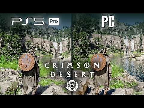 Crimson Desert | PS5 Pro vs PC | Graphics Comparison