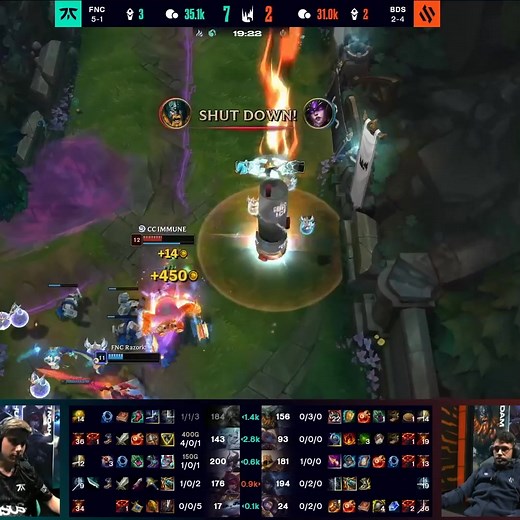 Adam's 0/3/0 Olaf in League of Legends Esports Moments