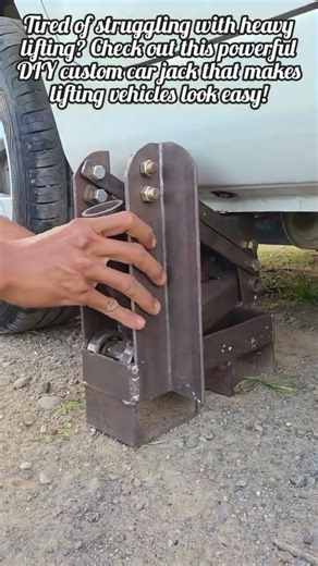 Amazing Homemade Heavy Duty Jack For Easy Lifting