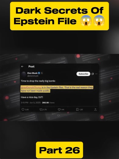 Part 26 | Epstein Files: The Hidden Network Behind the Biggest Scandal 😱 #epstein #epsteinfiles #darksecrets #unsolvedmystery #hiddenfacts