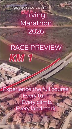 Irving Marathon 2026: Official 3D Course Preview