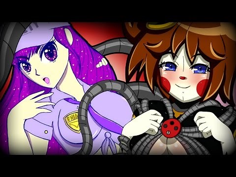 PURPLE GIRL TANGLED BY FNIA ENNARD!? | FNIA Visual Novel (CloudNovel) #19