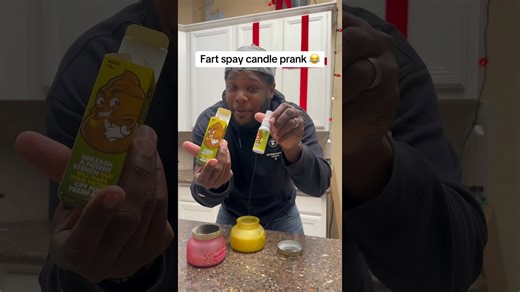 Fart spray candle prank goes hilariously right