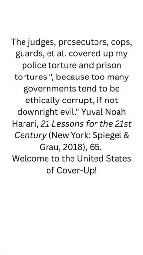 21 Lessons for the 21st Century